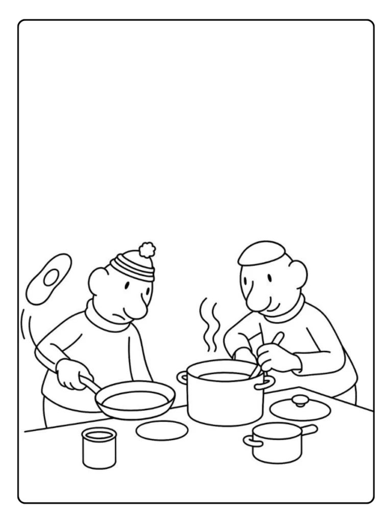 Buurman En Buurman In Actie Kleurplaat