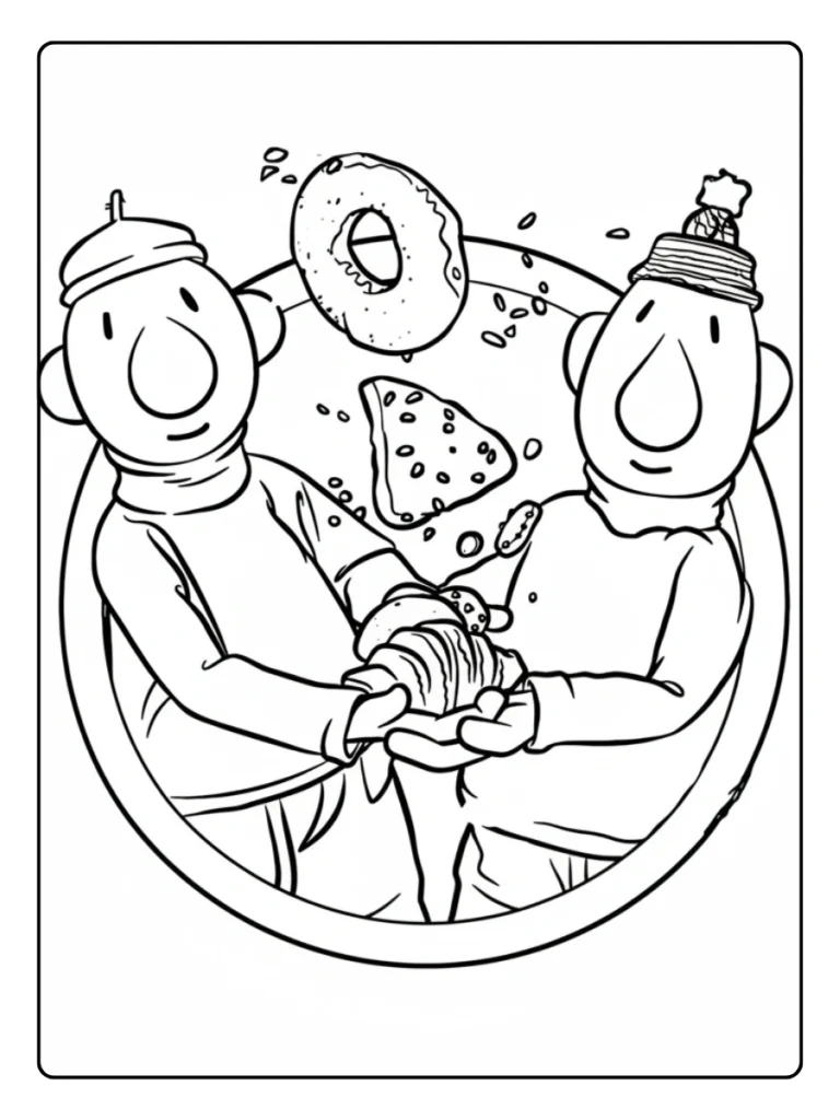 Buurman En Buurman Kleurplaat Printen
