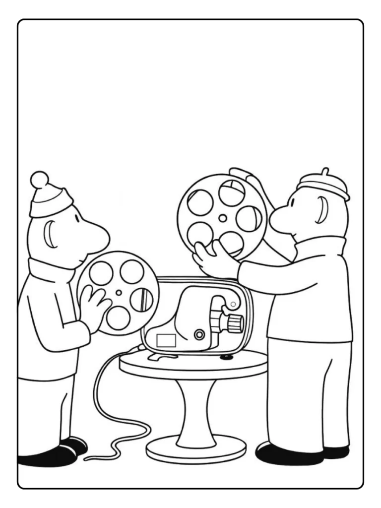 Buurman En Buurman Klusvrienden Kleurplaat