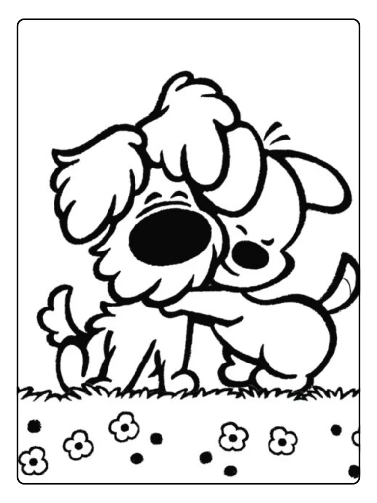 Woezel En Pip Cartoon Kleurplaat