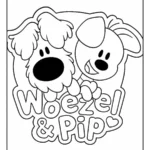 Woezel En Pip Kleurplaat Voor Kinderen