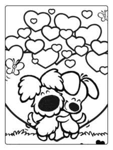 Kleurplaat TV Figuren