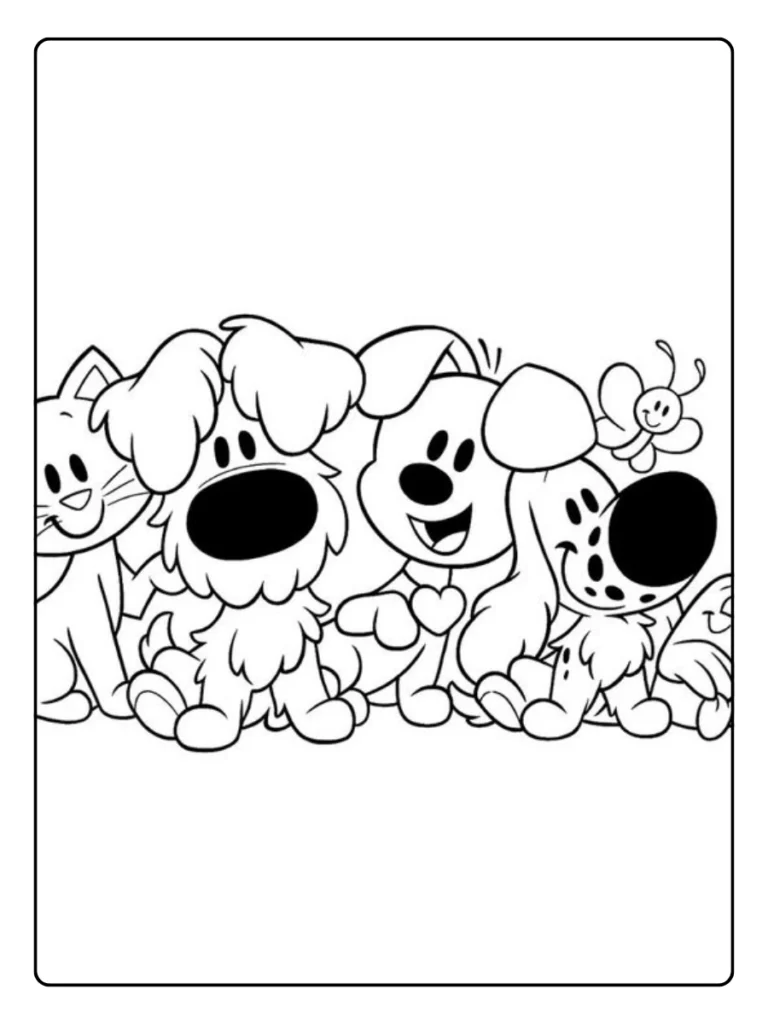 Woezel En Pip Voor Peuters Kleurplaat