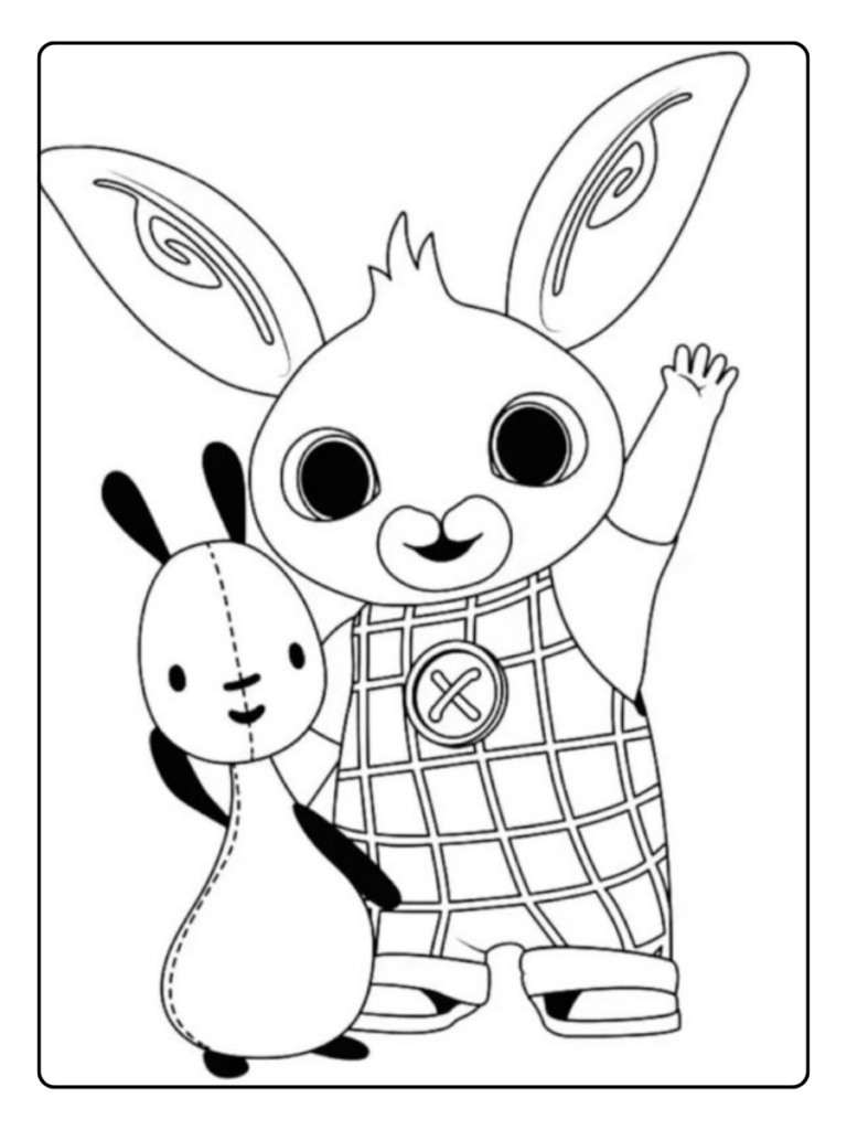 Bing En Sula Kleurplaat