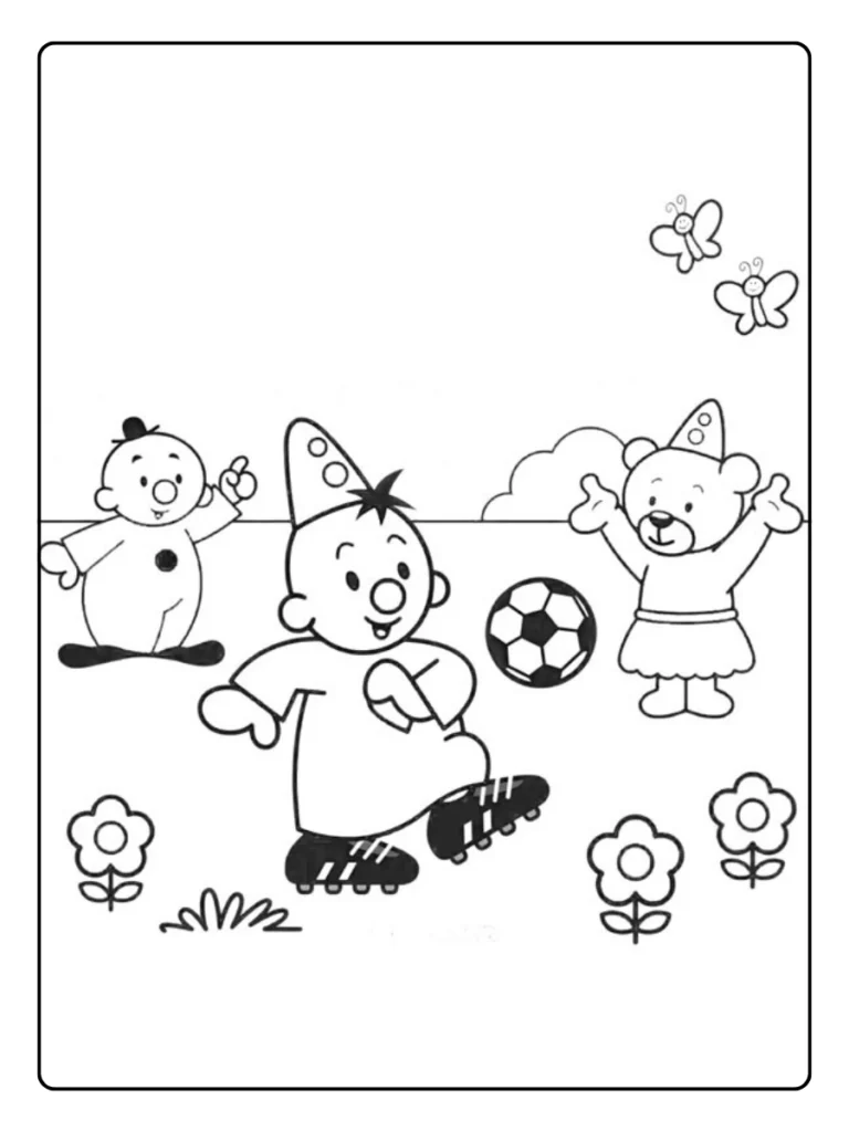 Bumba Cartoon Kleurplaat