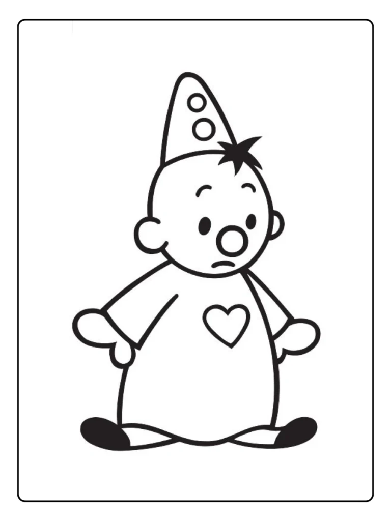 Bumba Peuters Kleurplaat