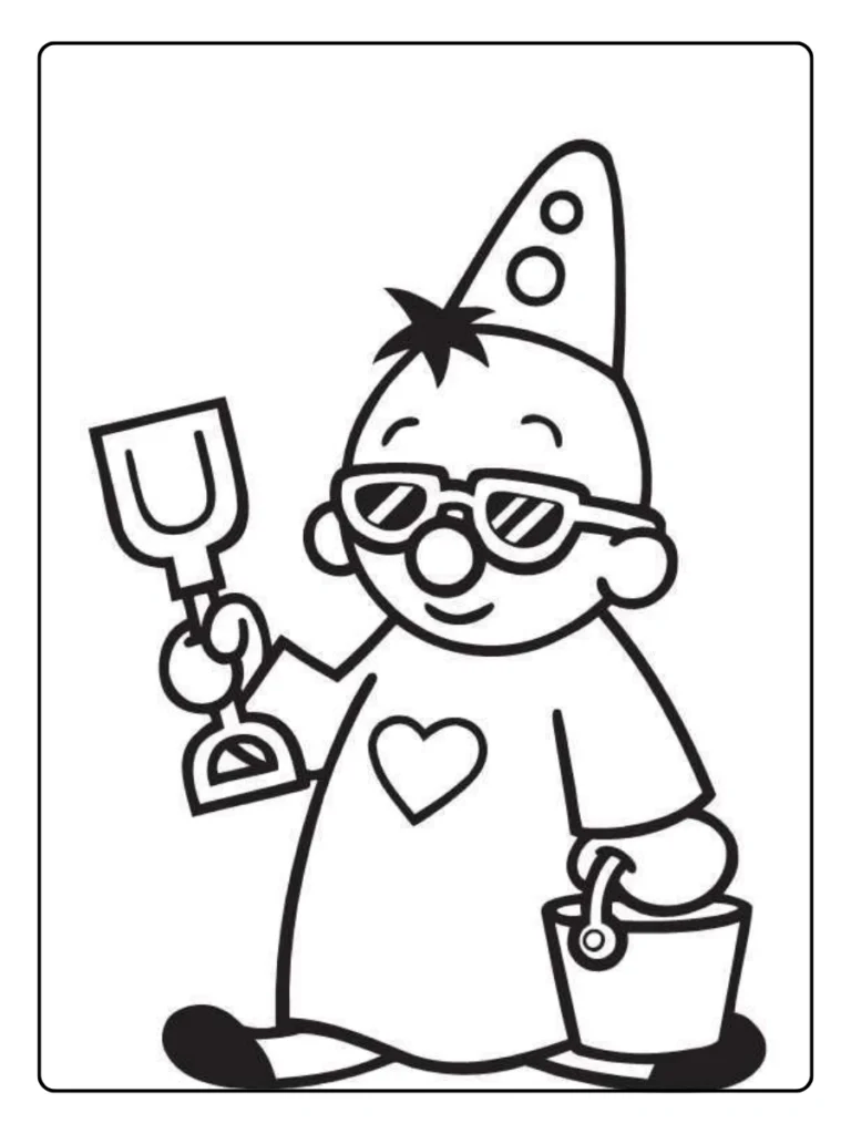 Bumba Voor Kinderen Kleurplaat