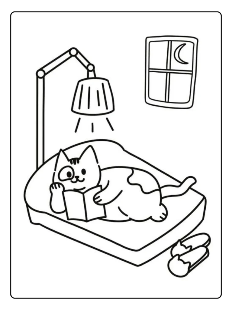 Dikkie Dik Kleurplaat Lezen