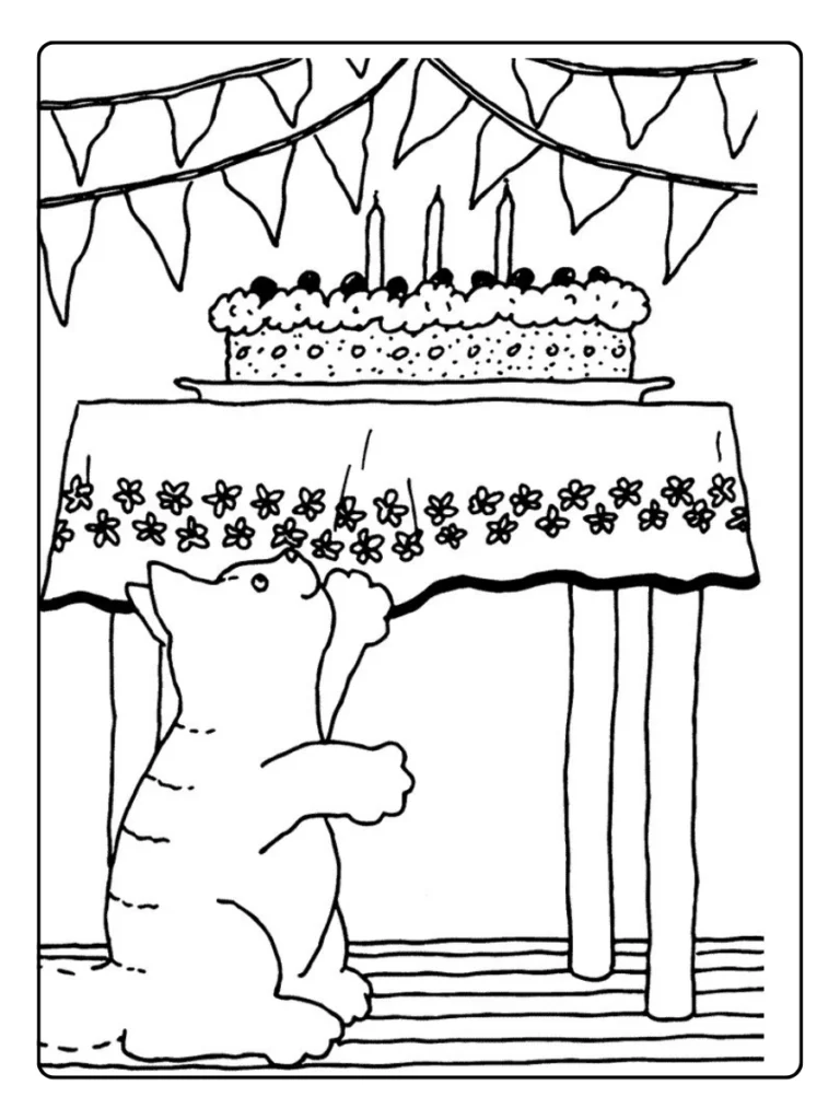 Dikkie Dik Kleurplaat Verjaardag