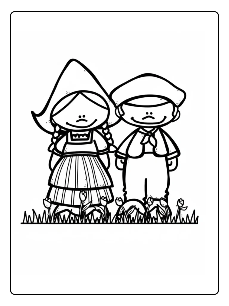 Fien En Teun Kleurplaat