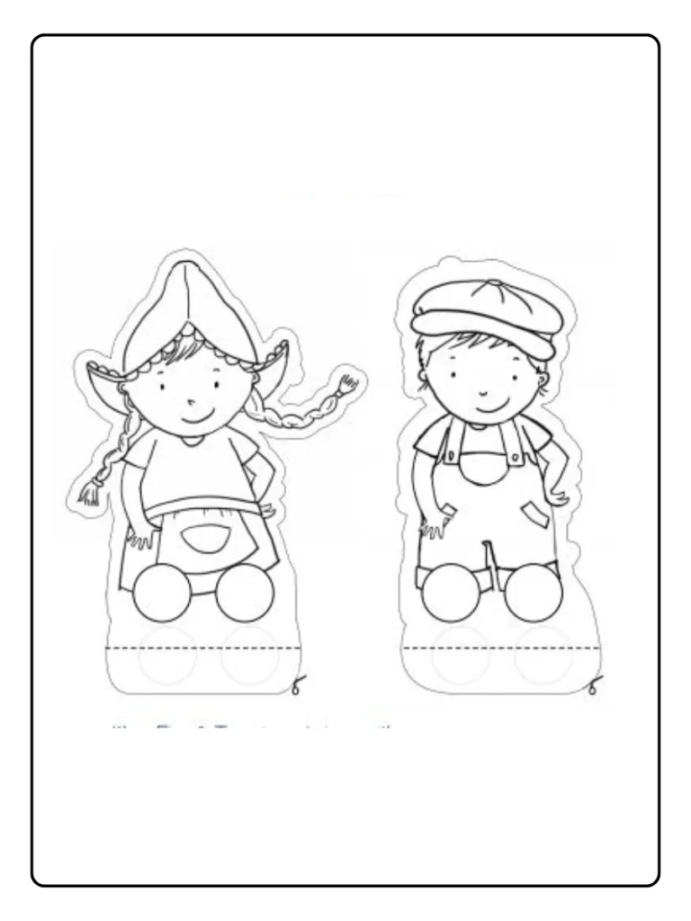 Fien En Teun Kleurplaat