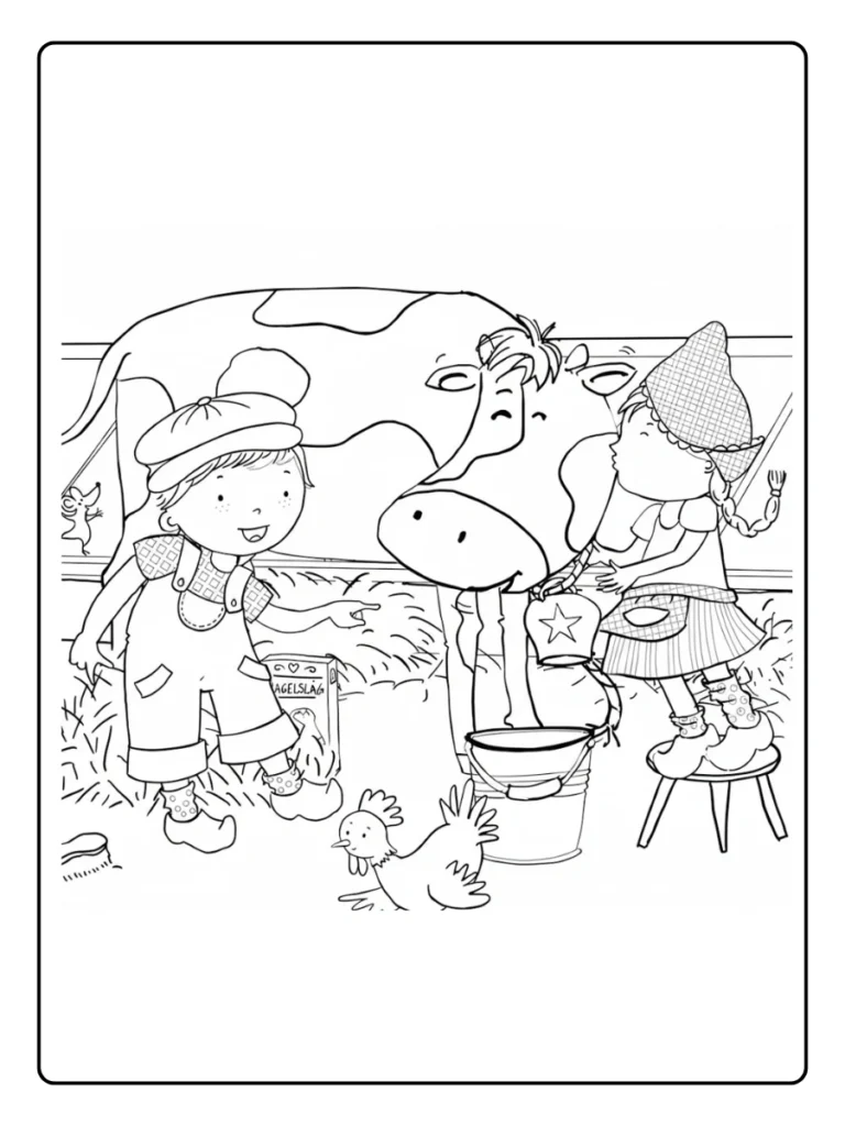 Fien En Teun Kleurplaat