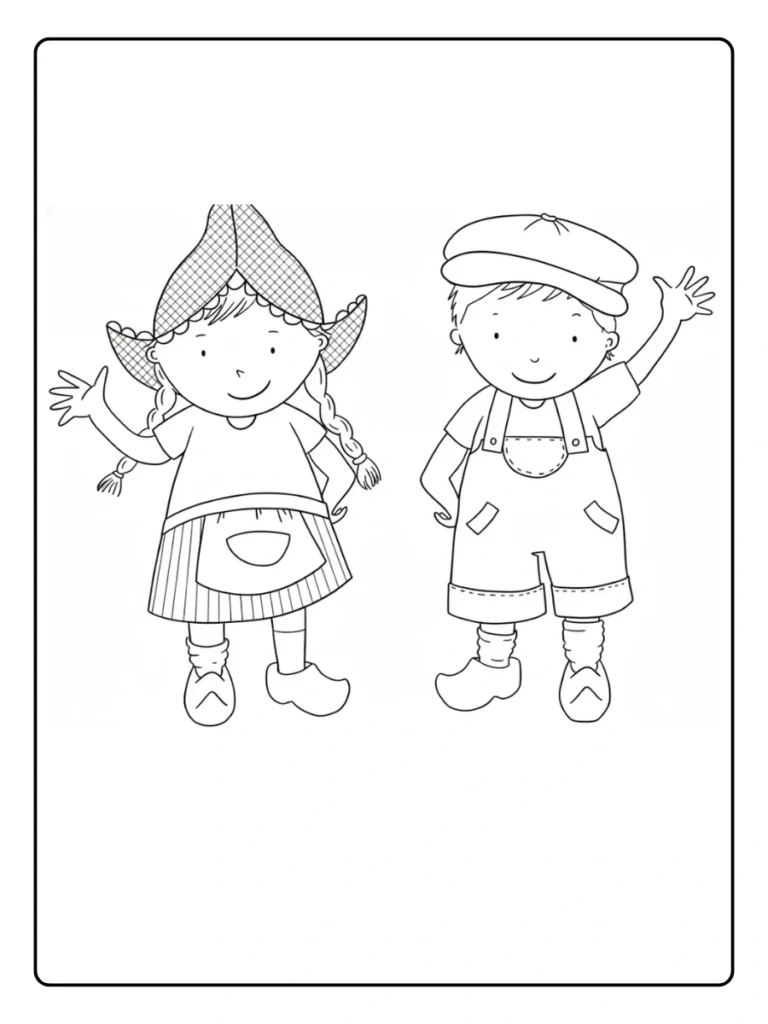 Fien En Teun Kleurplaat