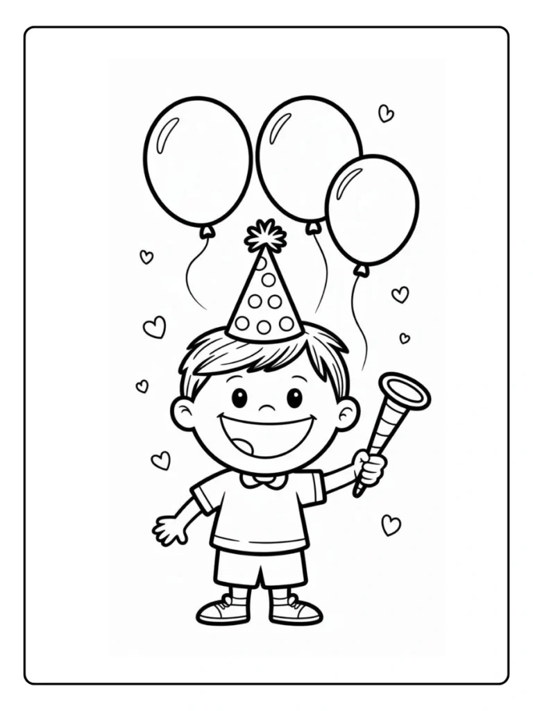 Kleurplaat Verjaardag Mama