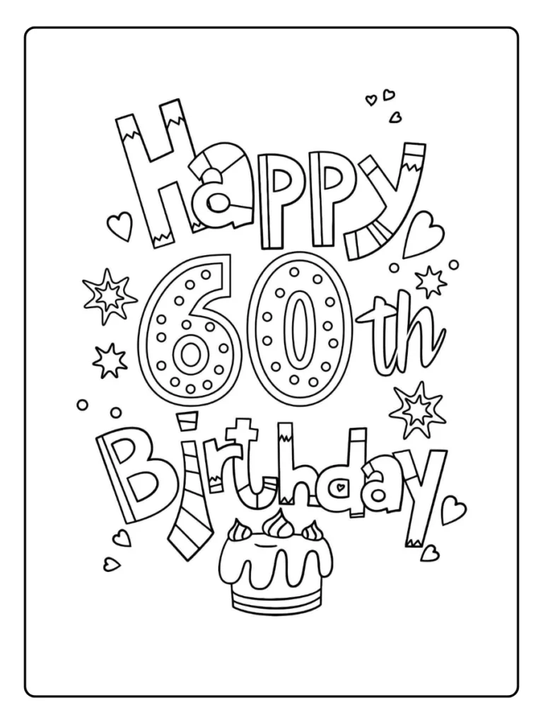 Kleurplaat Verjaardag Opa