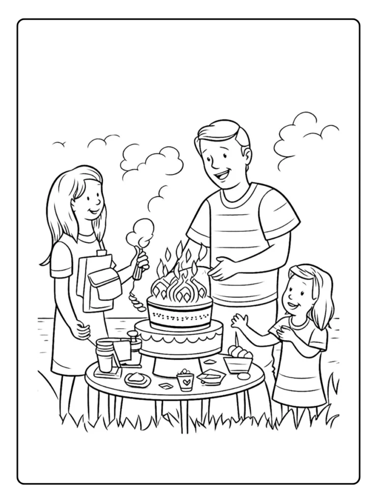 Kleurplaat Verjaardag Papa