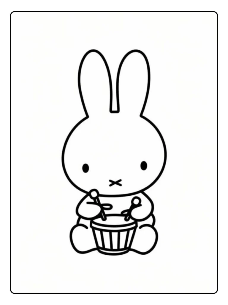 Nijntje Kleurplaat Gratis Downloaden Pdf