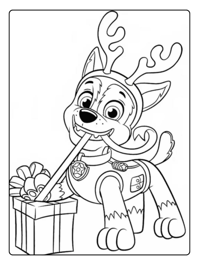 Paw Patrol Verjaardag Kleurplaat