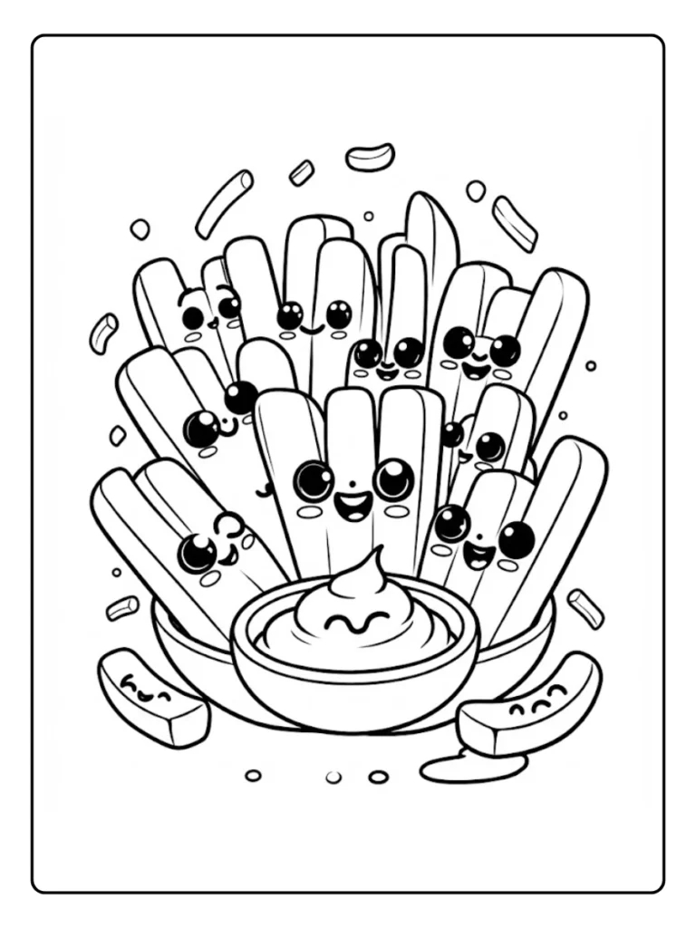 Kleurplaat Hond Schattig