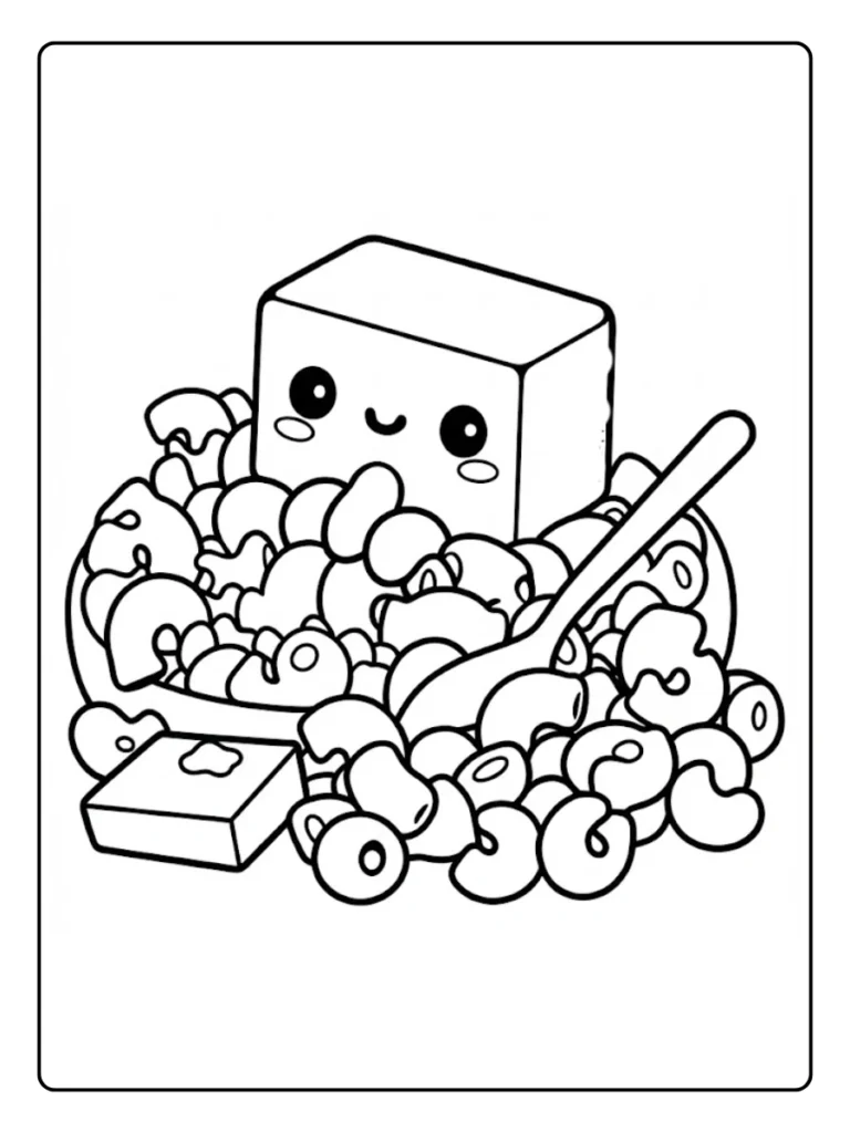 Kleurplaat Hond Schattig 2