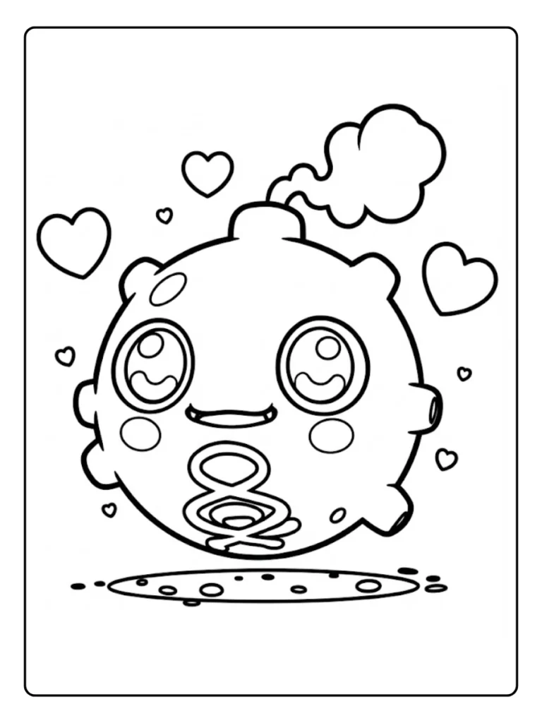 Kleurplaat Pokemon Schattig